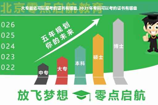 大专最近可以报考的证书有哪些,2021年专科可以考的证书有哪些