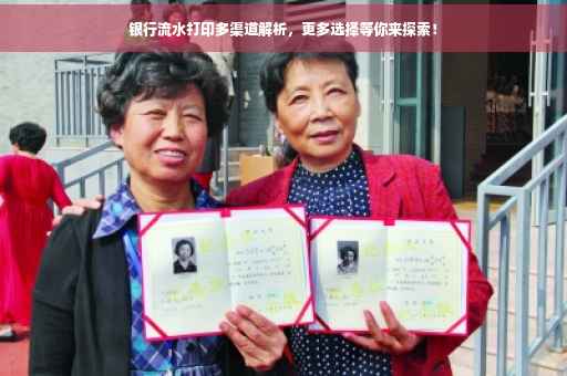 银行流水打印多渠道解析，更多选择等你来探索！