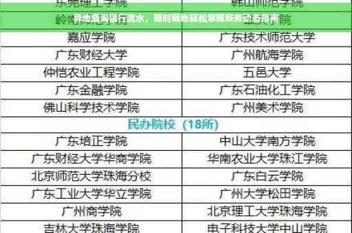 异地查询银行流水，随时随地轻松掌握账务动态指南