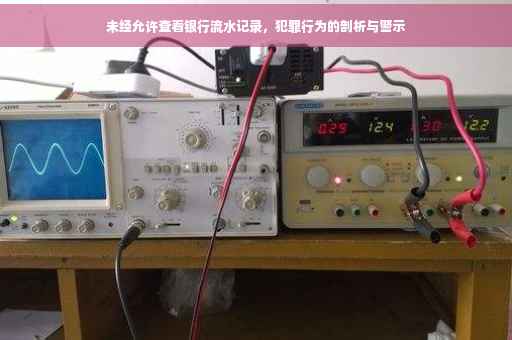 未经允许查看银行流水记录，犯罪行为的剖析与警示