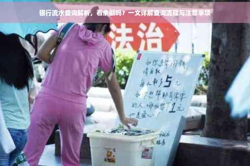 银行流水查询解析，看余额吗？一文详解查询流程与注意事项