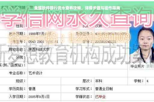 金蝶软件银行流水查看攻略，详细步骤与操作指南