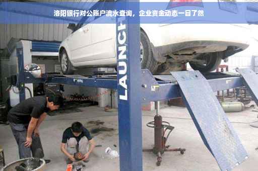 洛阳银行对公账户流水查询，企业资金动态一目了然