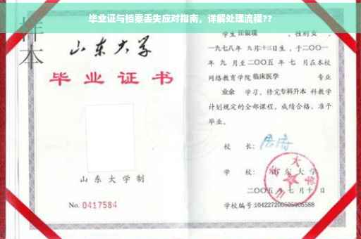 毕业证与档案丢失应对指南，详解处理流程??