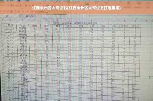 江西袁州区大专证书(江西袁州区大专证书在哪里考)
