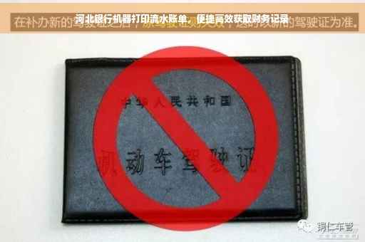 河北银行机器打印流水账单，便捷高效获取财务记录