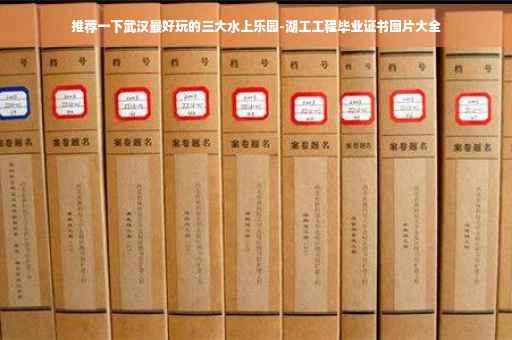 推荐一下武汉最好玩的三大水上乐园-湖工工程毕业证书图片大全