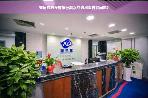 如何应对没有银行流水的购房首付款问题？