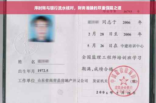 序时账与银行流水核对，财务准确的双重保障之道