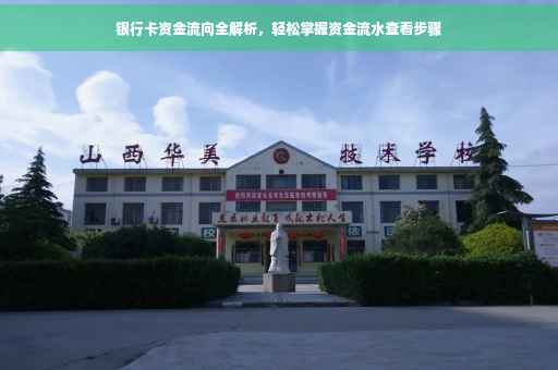 银行卡资金流向全解析，轻松掌握资金流水查看步骤