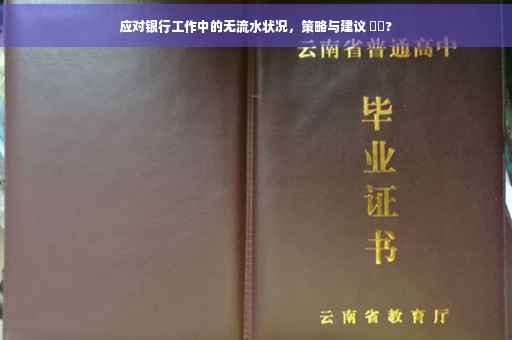 应对银行工作中的无流水状况，策略与建议 ⚡️?