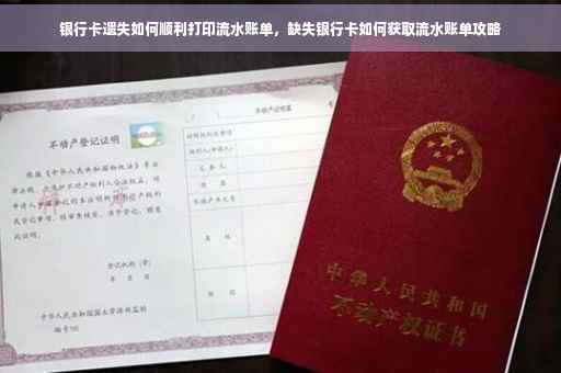 银行卡遗失如何顺利打印流水账单，缺失银行卡如何获取流水账单攻略