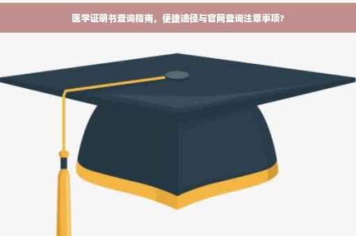 医学证明书查询指南，便捷途径与官网查询注意事项?
