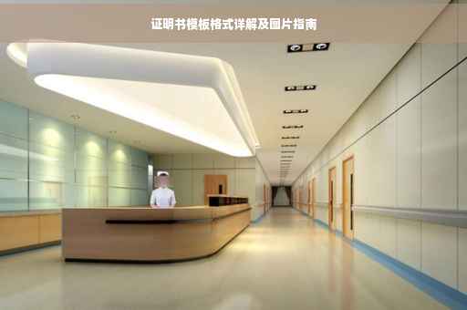 证明书模板格式详解及图片指南