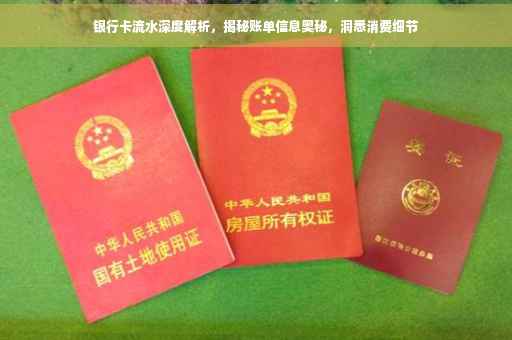 银行卡流水深度解析，揭秘账单信息奥秘，洞悉消费细节