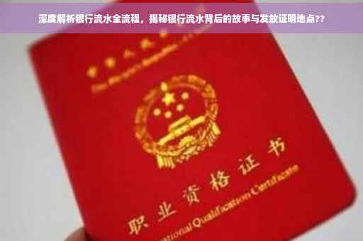 深度解析银行流水全流程，揭秘银行流水背后的故事与发放证明地点??