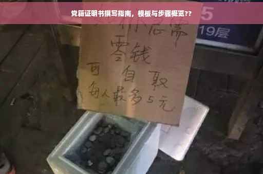 党籍证明书撰写指南，模板与步骤概览??