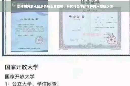 揭秘银行流水背后的故事与真相，社区视角下的银行流水观察之道