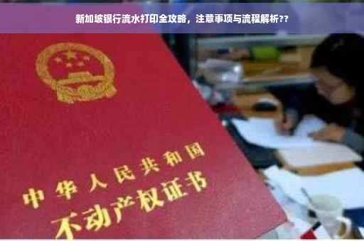 新加坡银行流水打印全攻略，注意事项与流程解析??