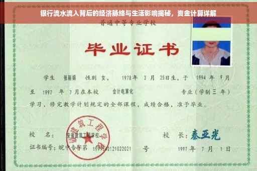 银行流水流入背后的经济脉络与生活影响揭秘，资金计算详解