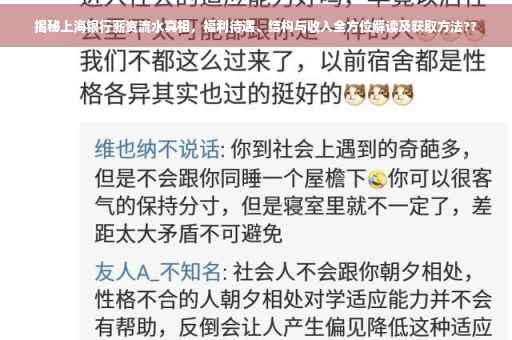 揭秘上海银行薪资流水真相，福利待遇、结构与收入全方位解读及获取方法??