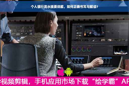 个人银行流水摘要详解，如何正确书写与解读？