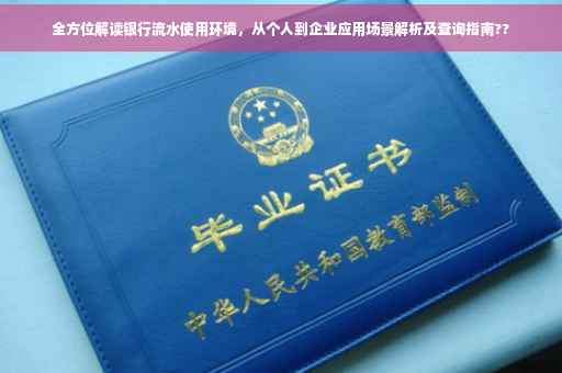 全方位解读银行流水使用环境，从个人到企业应用场景解析及查询指南??