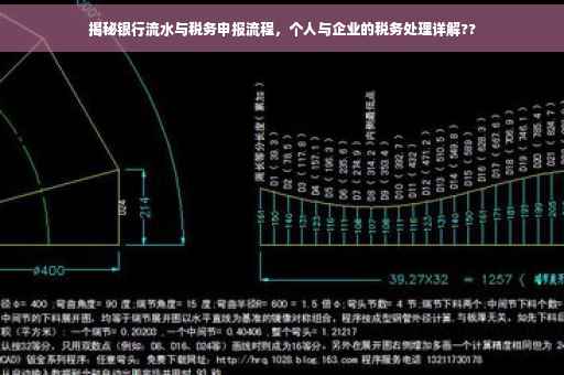 揭秘银行流水与税务申报流程，个人与企业的税务处理详解??