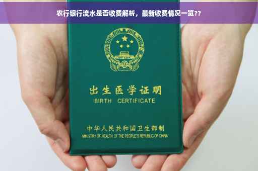 农行银行流水是否收费解析，最新收费情况一览??